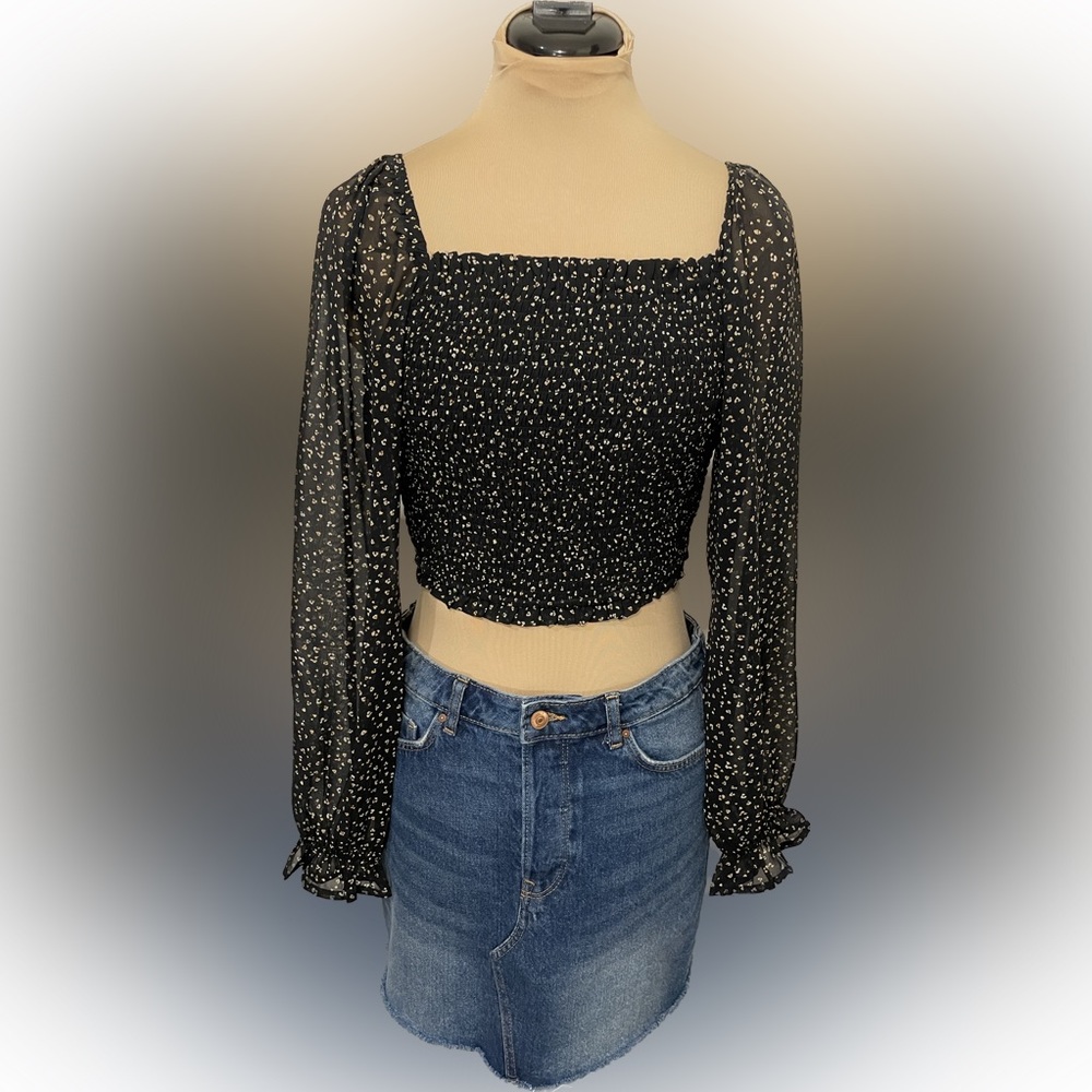 Japna Floral Crop Blouse